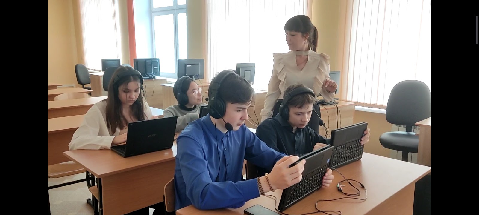Кабинет информатики.